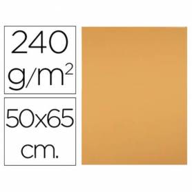 Cartulina liderpapel 50x65 cm 240g/m2 avellana paquete de 25 hojas