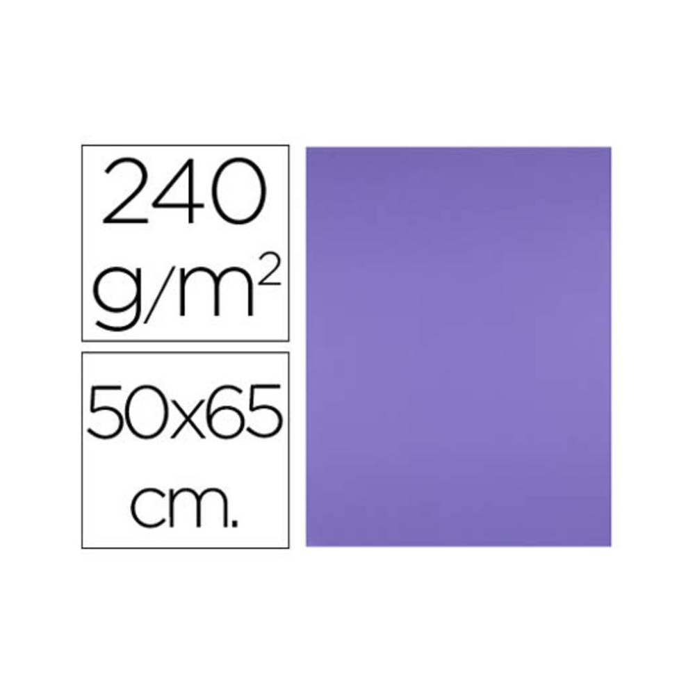 Cartulina liderpapel 50x65 cm 240 g/m2 purpura