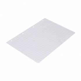 Recambio liderpapel a4 pautaguia 100 hojas 75 g cuadriculado pautado 3 mm con margen 4 taladros