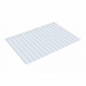 Recambio liderpapel cuarto pautaguia 100 hojas 75 g cuadriculado pautado 3 mm con margen 6 taladros