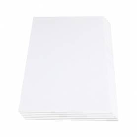 Carton pluma liderpapel blanco adhesivo 1 cara 100x140 cm espesor 5 mm