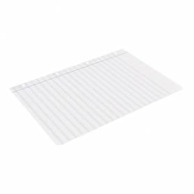 Recambio liderpapel a4 100 hojas 100g/m2 pauta 5ª 2.5mm con margen 4 taladros