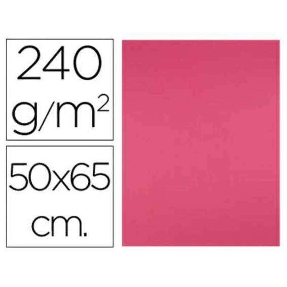 Cartulina liderpapel 50x65 cm 240g/m2 fucsia