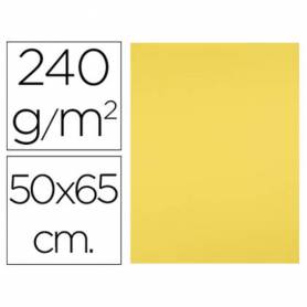 Cartulina liderpapel 50x65 cm 240g/m2 amarillo limon