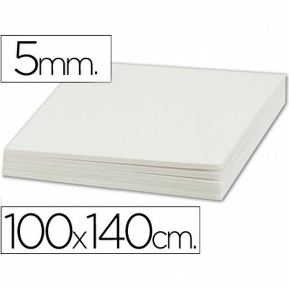 Carton pluma liderpapel blanco doble cara 100x140cm espesor 5mm