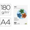 Cartulina liderpapel a4 180g/m2 verde billar paquete de 100 hojas - CT16