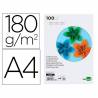 Cartulina liderpapel a4 180g/m2 crema paquete de 100 hojas - CT02