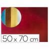 Goma eva liderpapel 50x70 cm espesor 2 mm metalizada rojo - GE90