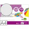 Goma eva liderpapel din a4 60g/m2 espesor 1,5mm blanco paquete de 10 hojas - GE76