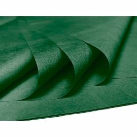 Papel seda liderpapel 52x76cm 18g/m2 bolsa de 5 hojas verde oscuro