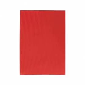 Goma eva ondulada liderpapel 50x70cm 2,2mm de espesor rojo