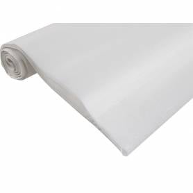 Papel seda liderpapel blanco 17g/m2 rollo de 24 hojas 50x75cm