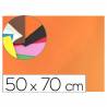 Goma eva liderpapel 50x70cm 60g/m2 espesor 1.5mm naranja - GE30