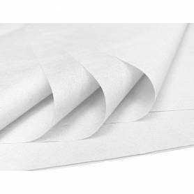 Papel seda liderpapel blanco 52x76 cm 18 gr paquete de 25 hojas