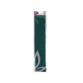 Papel crespon liderpapel 50 cm x 2.5m 34g/m2 verde oscuro