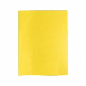 Papel seda liderpapel amarillo 52x76 cm 18 gr paquete de 25 hojas