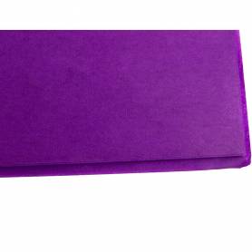 Papel seda liderpapel violeta 52x76 cm 18 gr paquete de 25 hojas