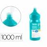 Tempera liquida liderpapel escolar 1000 ml turquesa - TP35