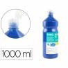 Tempera liquida liderpapel escolar 1000 ml azul marino - TP33