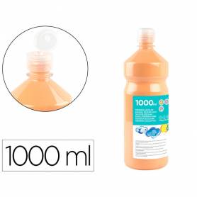 Tempera liquida liderpapel escolar 1000 ml carne