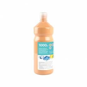 Tempera liquida liderpapel escolar 1000 ml carne