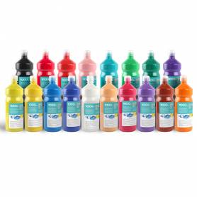 Tempera liquida liderpapel escolar 1000 ml carne