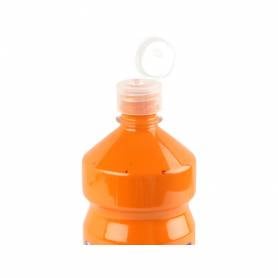 Tempera liquida liderpapel escolar 1000 ml naranja