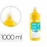 Tempera liquida liderpapel escolar 1000 ml amarillo - TP24