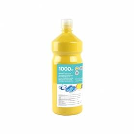 Tempera liquida liderpapel escolar 1000 ml amarillo