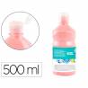 Tempera liquida liderpapel escolar 500 ml rosa - TP08