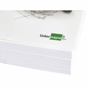 Papel dibujo liderpapel 210x297mm 150g/m2 con cajetin