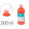 Pintura dedos liderpapel botella de 500 ml rojo - DD04