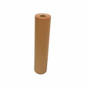 Papel kraft verjurado liderpapel marron ancho 1 mt lomgitud 140 mt gramaje 70 gr peso 10 kg