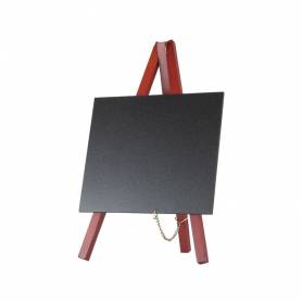 Pizarra negra liderpapel caballete madera superficie para rotuladores tipo tiza 15x13cm juego 3 unidades