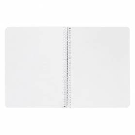 Cuaderno espiral liderpapel cuarto smart tapa blanda 80h 60gr liso sin margen colores surtidos