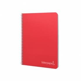 Cuaderno espiral liderpapel cuarto witty tapa dura 80h 75gr milimetrado 2mm colores surtidos