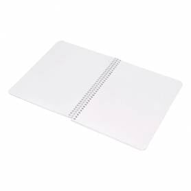 Cuaderno espiral liderpapel cuarto witty tapa dura 80h 75gr liso sin margen colores surtidos