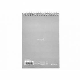 Cuaderno espiral liderpapel bolsillo doceavo apaisado witty tapa dura 80h 75gr cuadro 4 mm colores surtidos