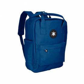 Cartera antartik mochila 2 asas y bolsillos exteriores azul 300x115x390 mm