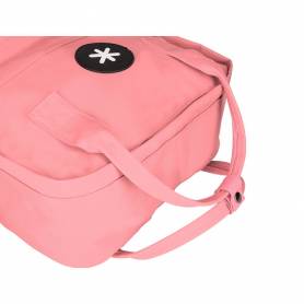 Cartera antartik mochila 2 asas y bolsillos exteriores coral 300x115x390 mm