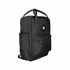 Cartera antartik mochila 2 asas y bolsillos exteriores negro 300x115x390 mm