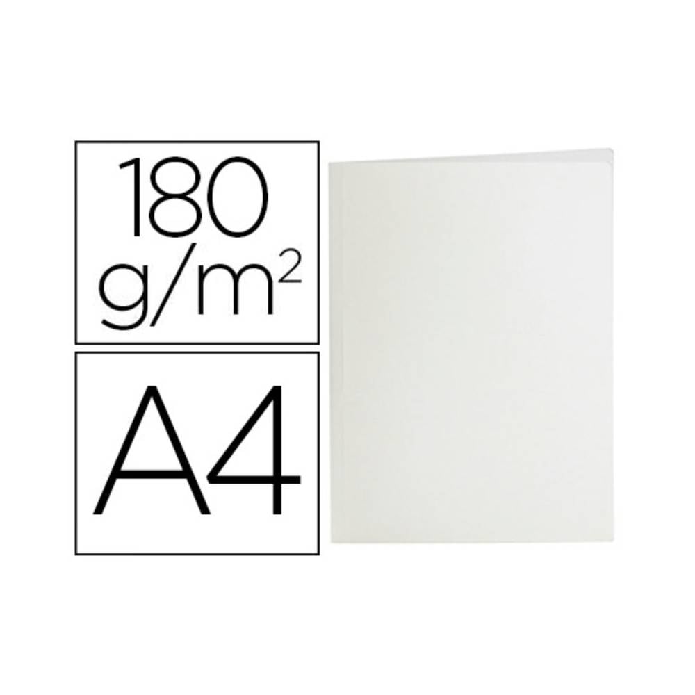 Subcarpeta liderpapel a4 blanco 180g/m2