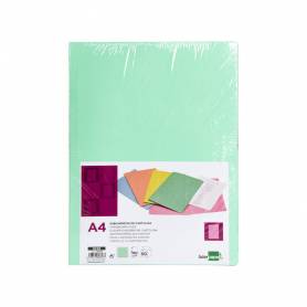 Subcarpeta liderpapel a4 verde pastel 180g/m2