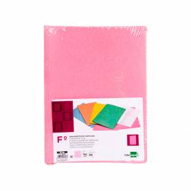 Subcarpeta liderpapel folio rosa pastel 180g/m2