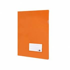 Carpeta liderpapel dossier a4 uñero naranja fluor opaco