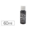 Pintura acrilica vintage chalk efecto tiza negro pizarra vc-20 bote de 60 ml