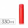 Termo liderpapel acero inoxidable con doble cobertura y sistema de apertura facil con boton 330 ml - 6281ROJO