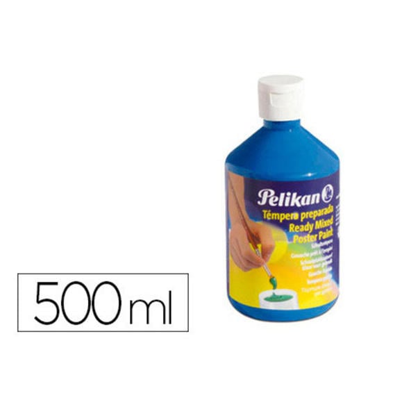 Tempera pelikan escolar 500 ml 742/500ml azul cian n. 127