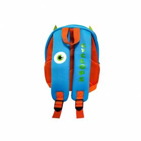 Cartera escolar liderpapel mochila infantil neopreno monstruo