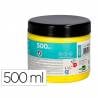 Pintura dedos liderpapel tarrina de 500 ml amarillo - DD06